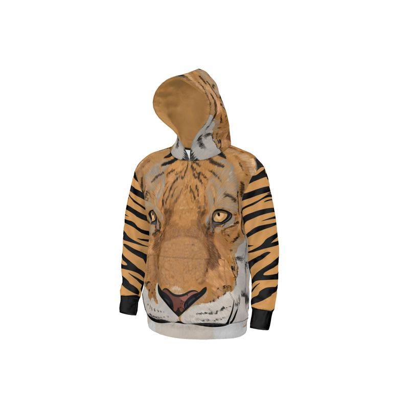 Hoodie with tiger shop